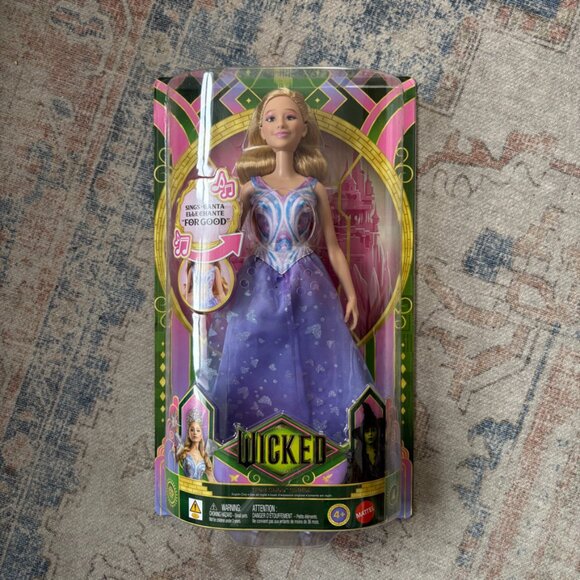 NWT Wicked: For Good Singing Glinda Doll, Movie-Inspired Outfit - Picture 1 of 12